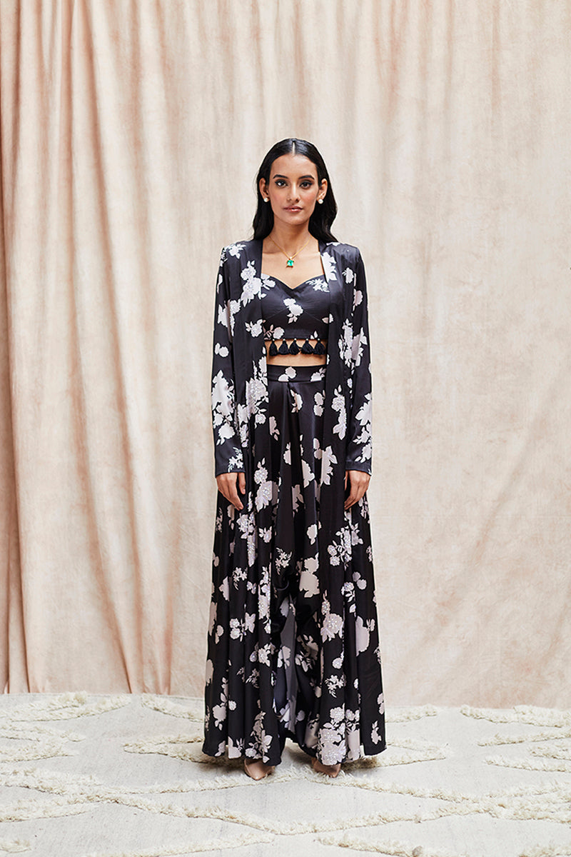 Jacket And Sharara Set